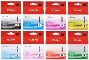 Canon Pro9000 Multipack Ink Cartridges