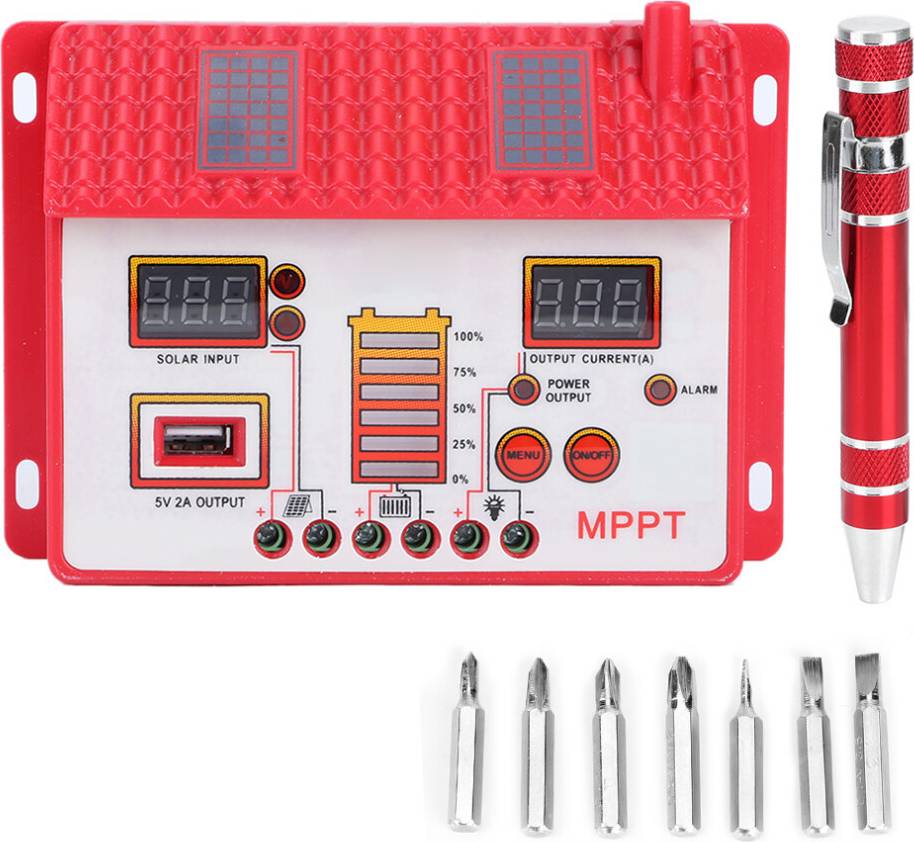 Regulator mppt Regulator Solar Controller Short Circuit Protection LED Digital Display MPPT