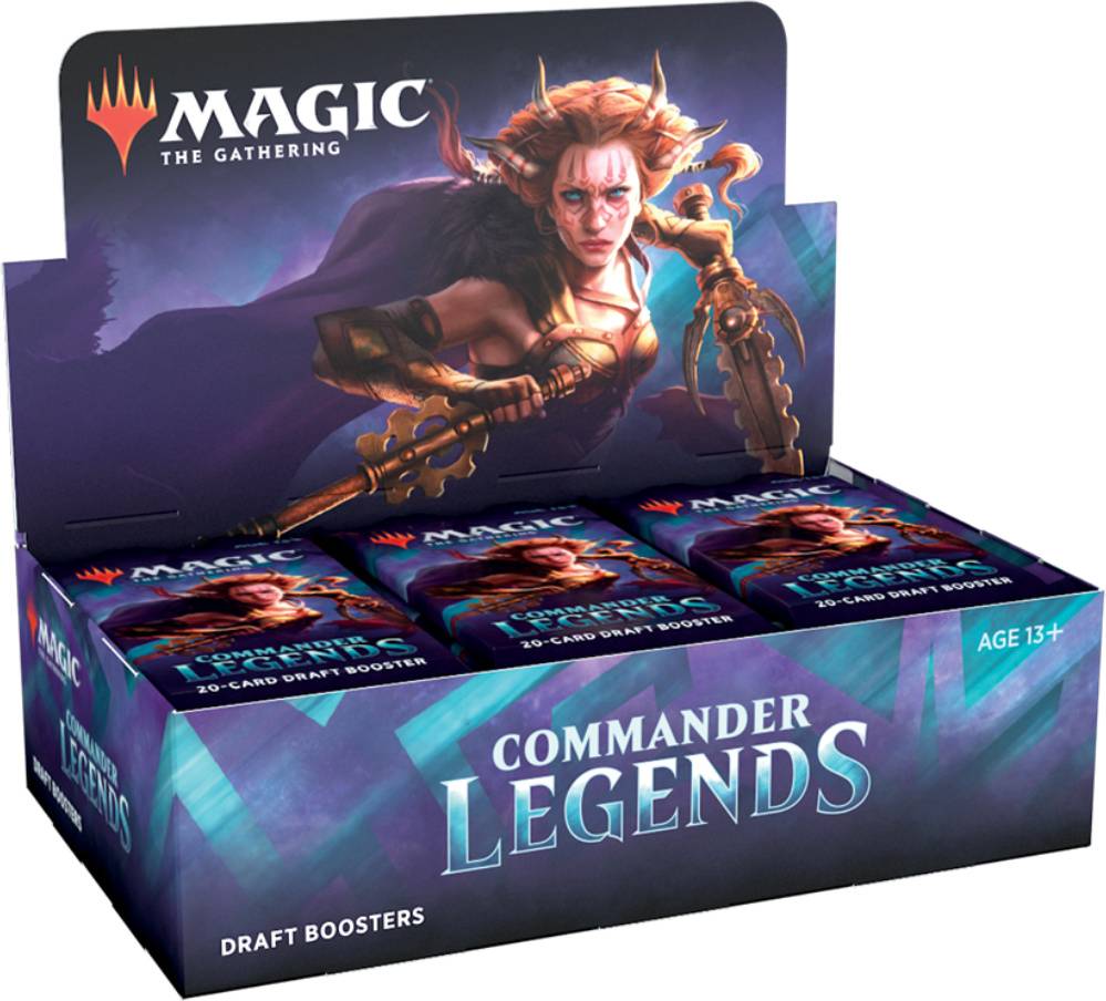 Magic the gathering commander Magic: The Gathering Commander Legends Draft Booster Box