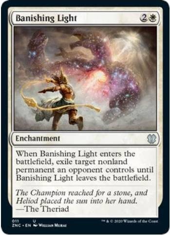 Magic: The Gathering Zendikar Rising Banishing Light