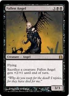 Magic: The Gathering Fallen Angel Commander