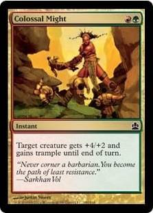 Magic: The Gathering Colossal Might Commander