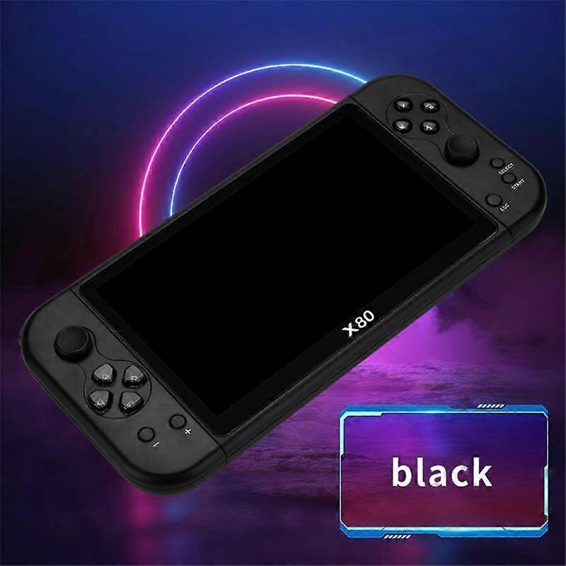 X80 Portable 7 Inch Handheld Game Console