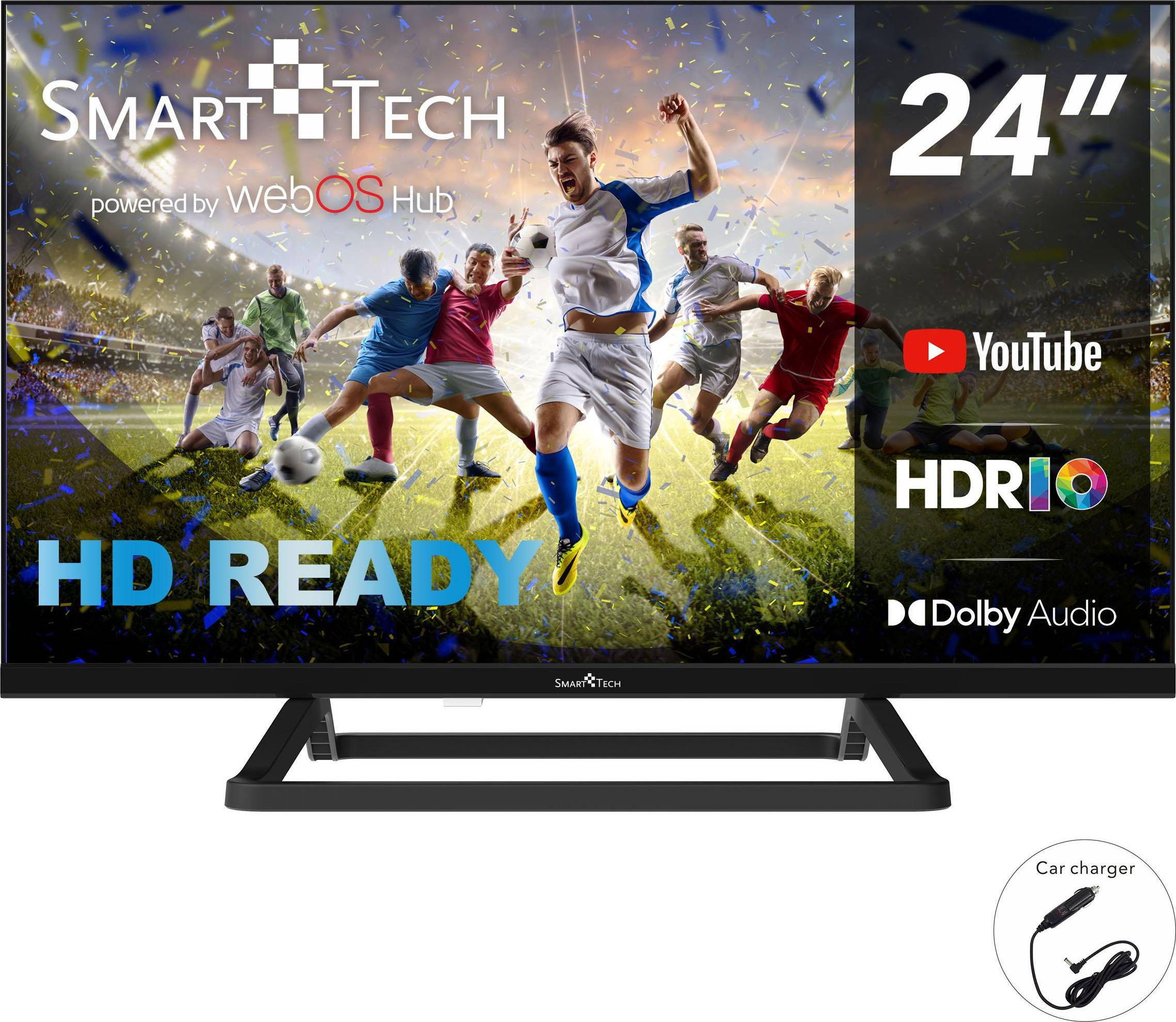 TV LED HD 24 Inch Netflix Prime