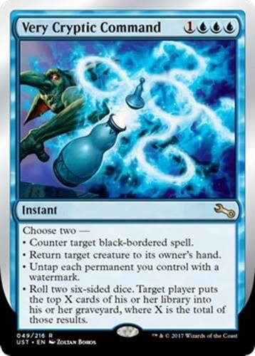 Magic: The Gathering Very Cryptic Command Version E
