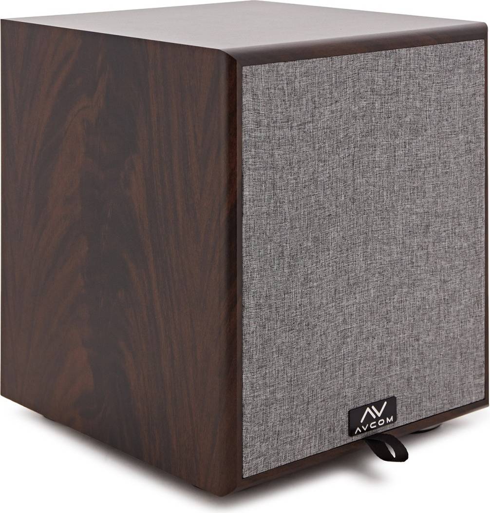 6 Inch Active Subwoofer Walnut