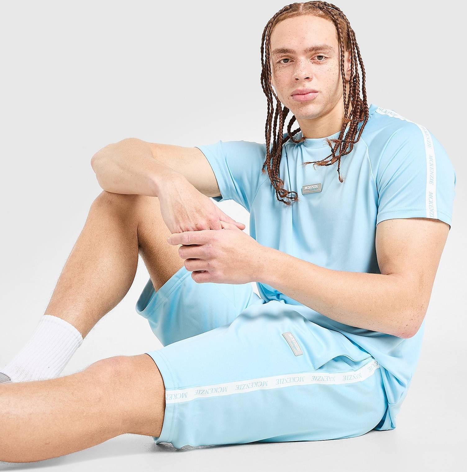 Fade Poly Shorts - Blå