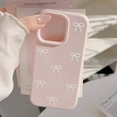 Shein Vitt Rosa Rosettknut Multifärgad 16 Pro Max
