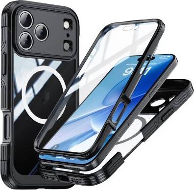 Full Protection MagSafe Case iPhone 17 Pro Max Black