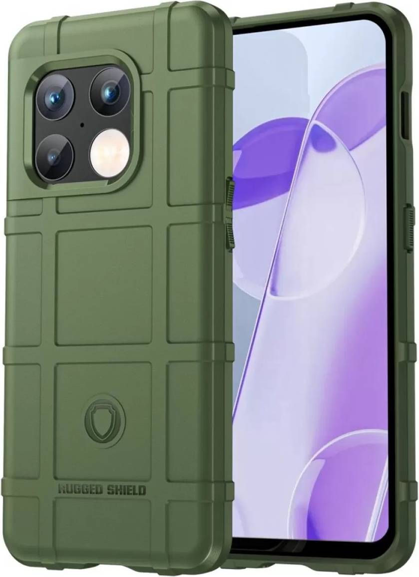 OnePlus 10 Pro Skal Rutmönster Grön
