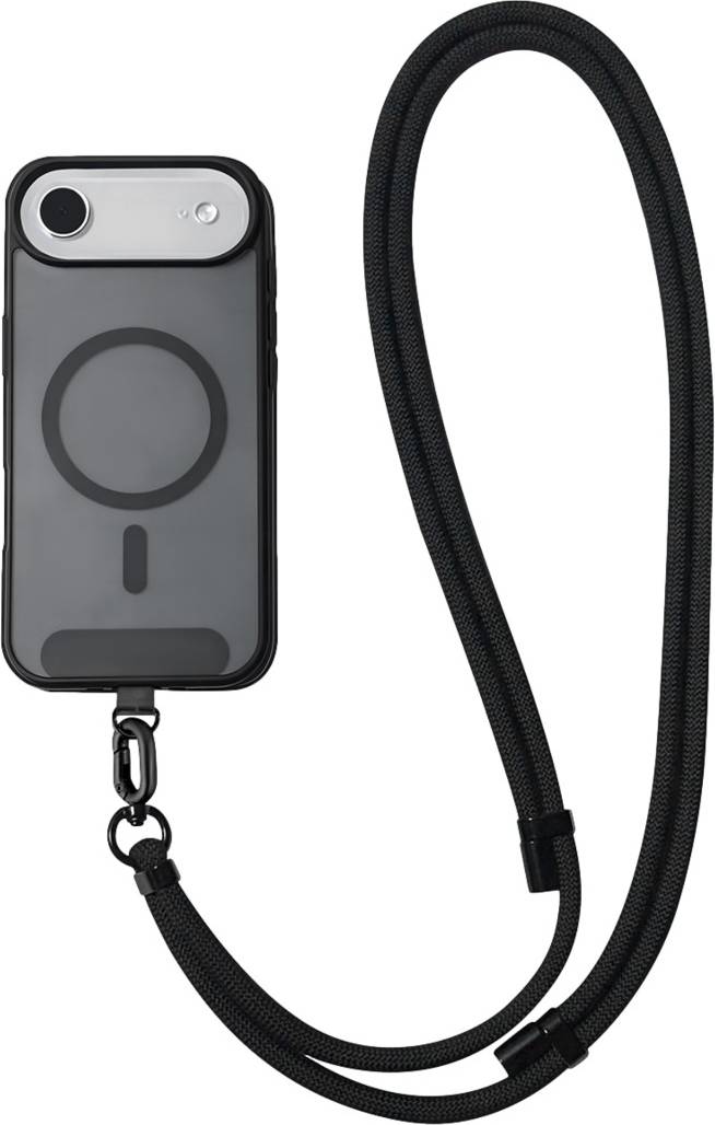 Ferrelli Phone Neckstrap 7mm Sort