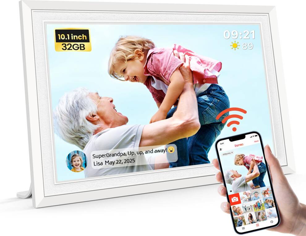 WiFi Digital Photo Frame 10.1 Inch