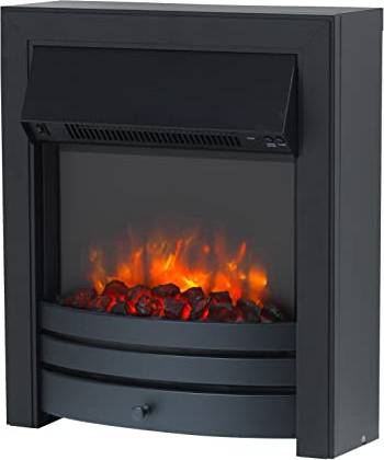 Electric fires Endeavour Fires Roxby Inset Electric Fire Black Trim
