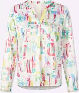 Blus Blå Limone Rosa/Vit