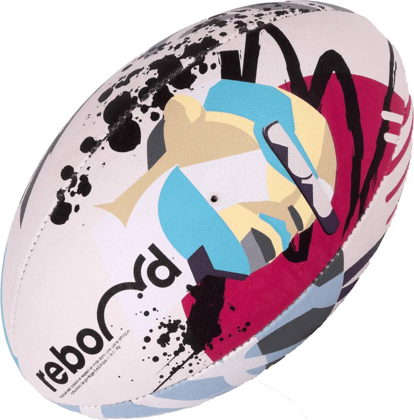 Balón de Rugby SoLiCe Blanco
