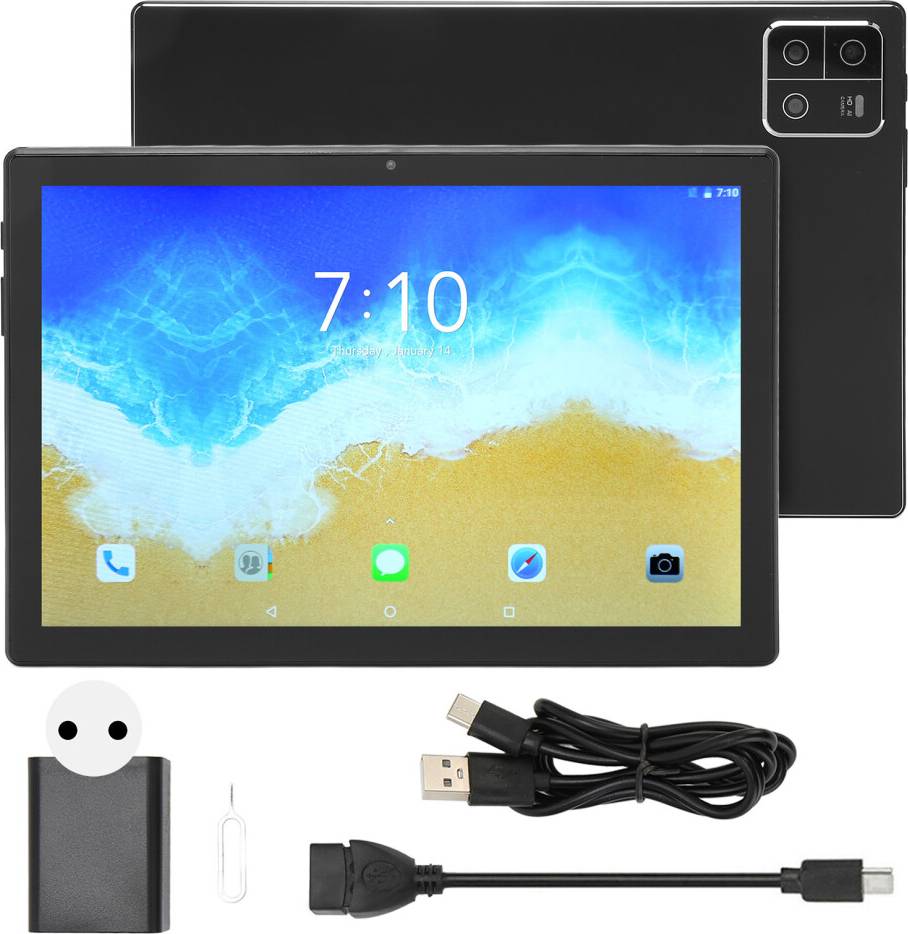 Android Tablet with Octa-Core Processor - Black