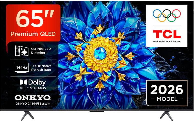Tv 65 tcl TCL T8D 65 Inch 4K QD-Mini LED Smart TV