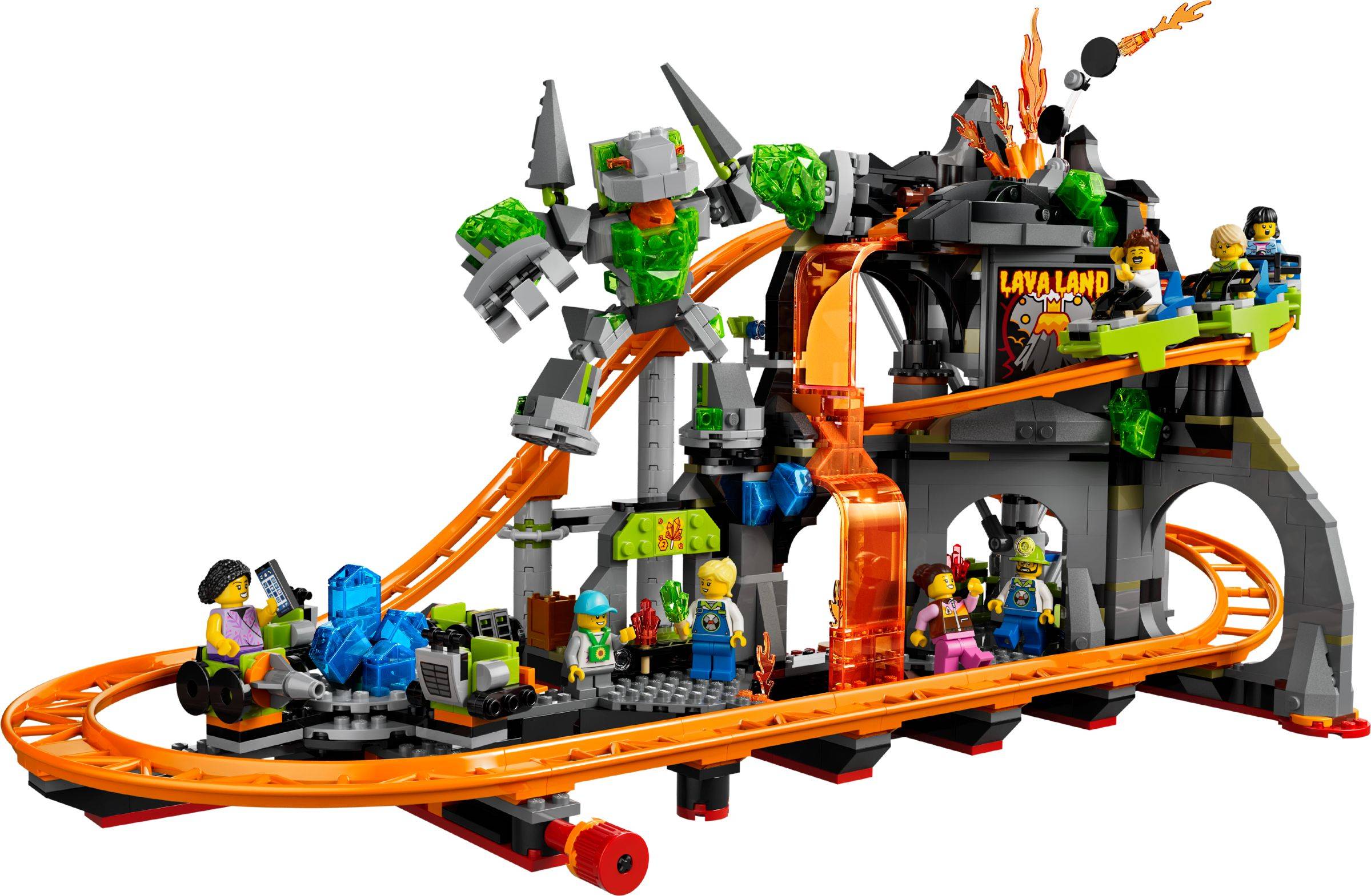 LEGO Lava Land Rutsjebanepark