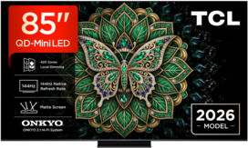 Tv 85" TCL 85C6K Pro TV Mini LED Smart TV
