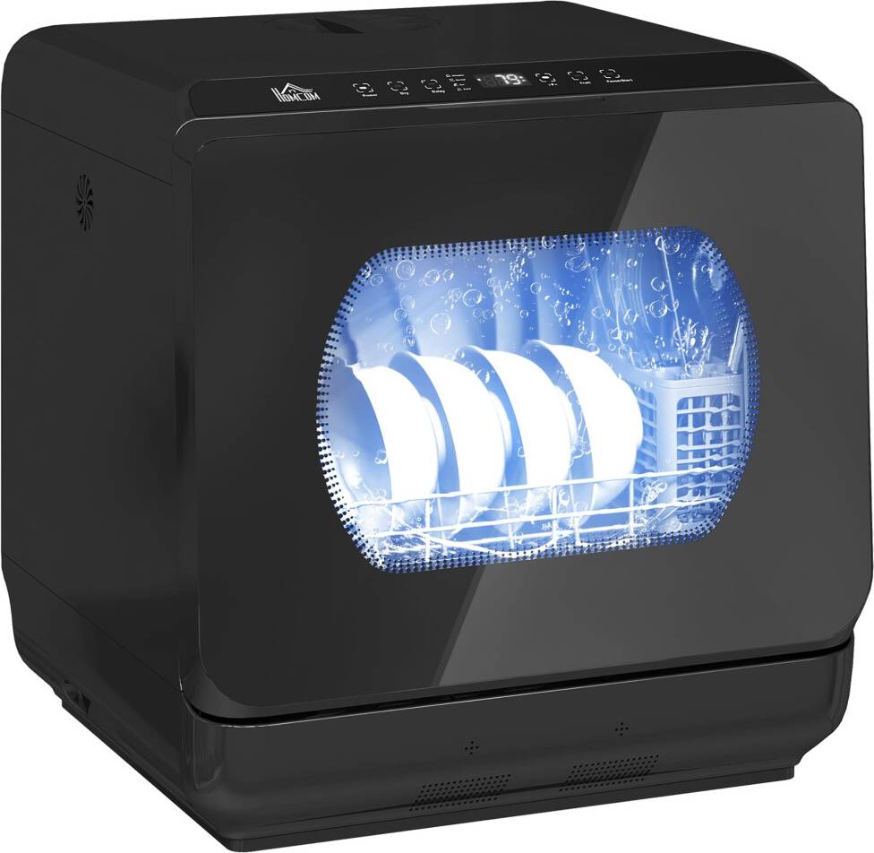 Table top dishwasher Homcom Table Top Mini Countertop Dishwasher