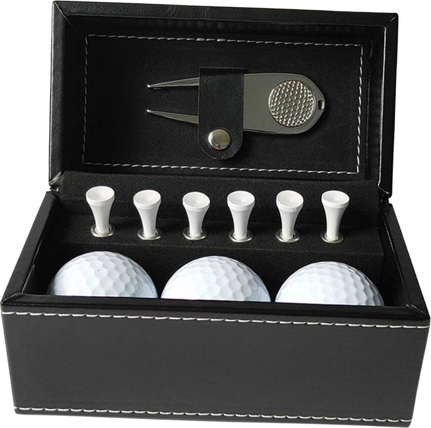 Present 6 Golf Ball Tee Gift Set