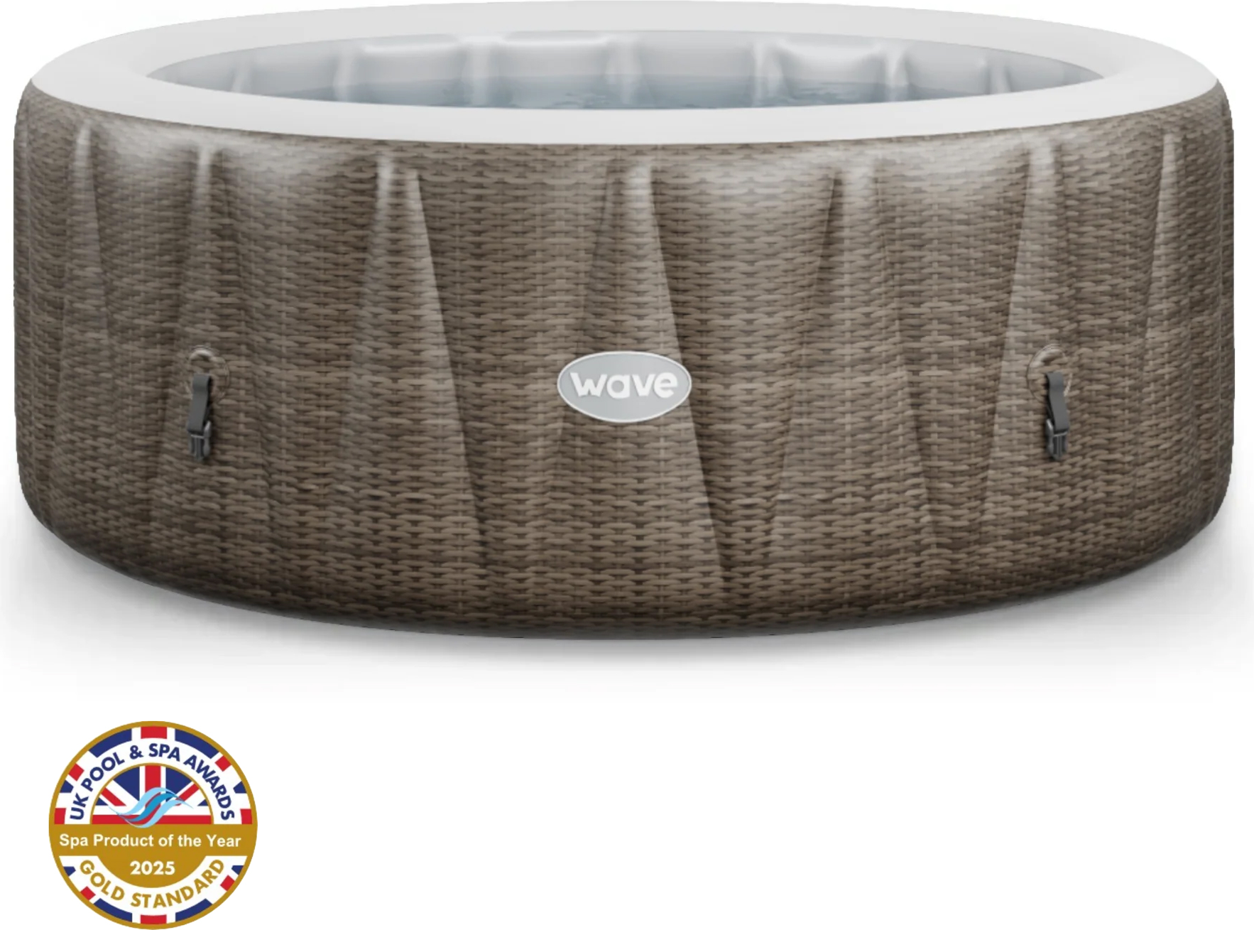 Wave Inflatable Hot Tub 6-Person Round
