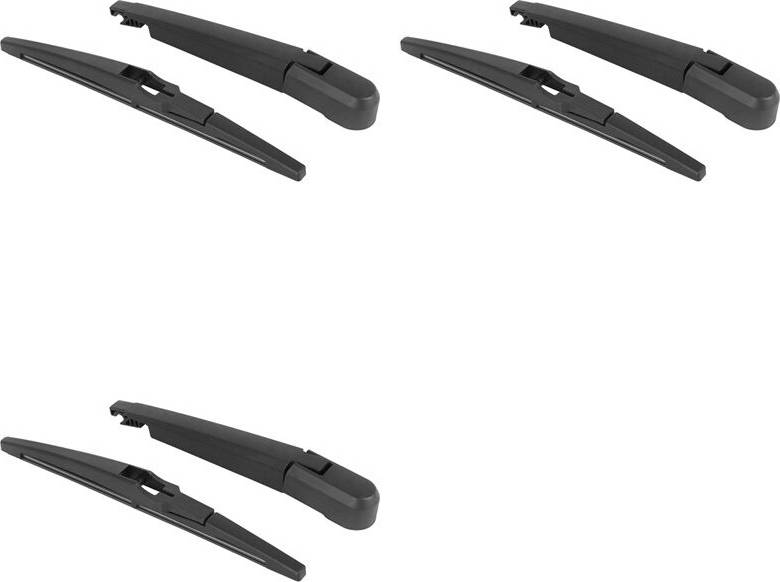 Exogio 3 Set 10 Inch Rear Windshield Wiper Blade Arm