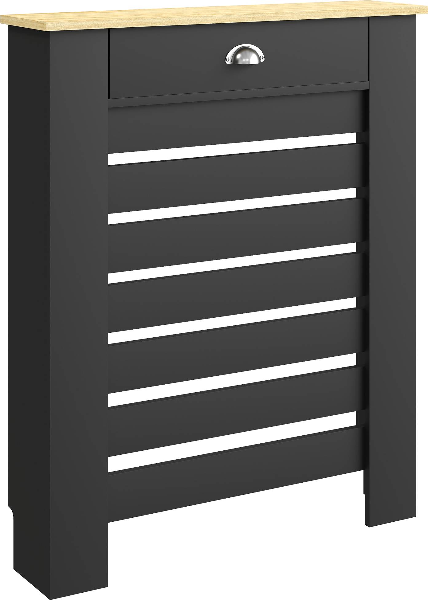 Homcom Radiator Cover 95.5H x 78Wcm Black