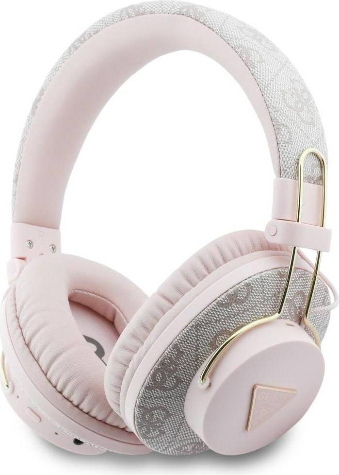 Guess Triangle Logo Headset - Rosa
