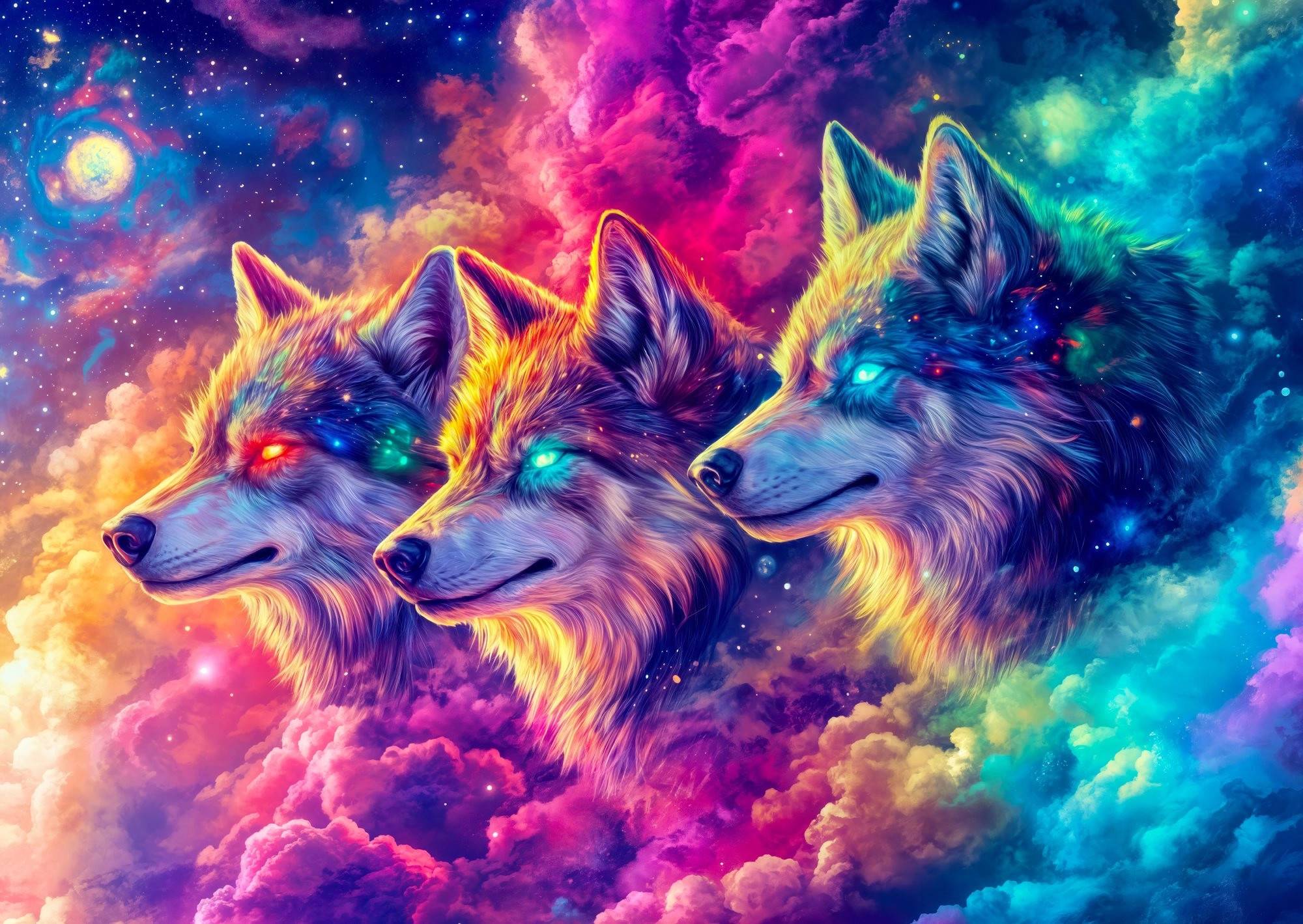 Enjoy Cosmic Wolves