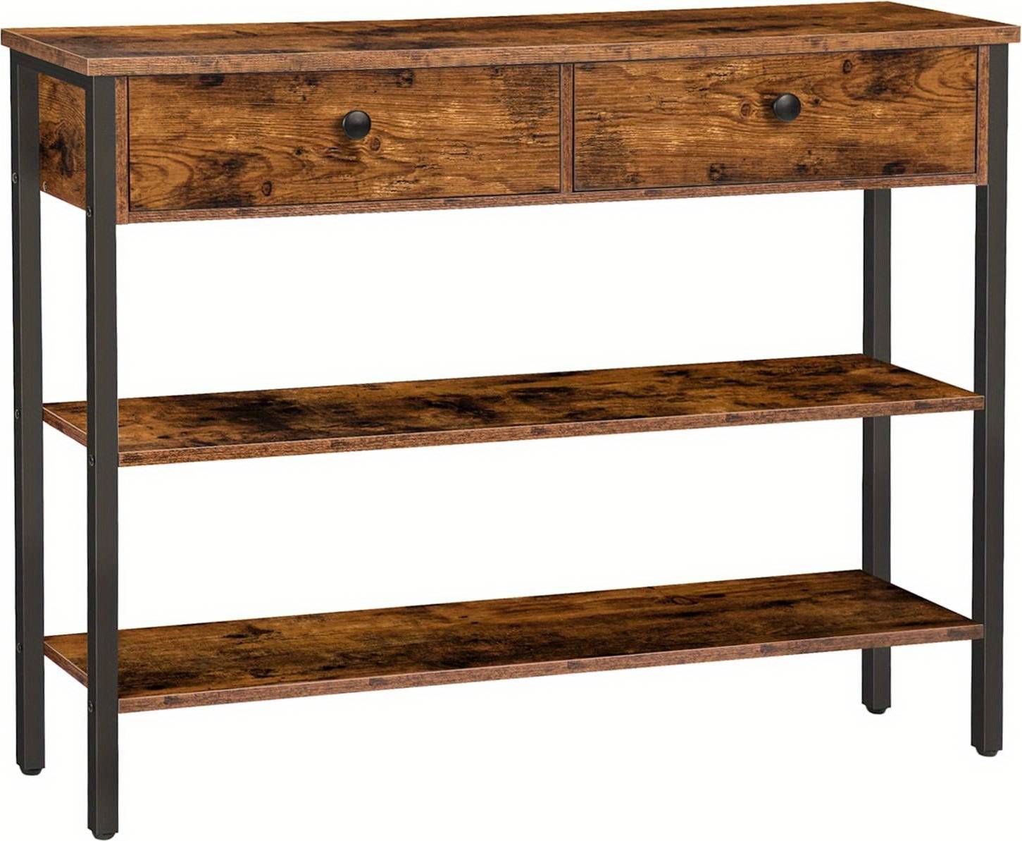 Console Table With 2 Drawers And Side Table
