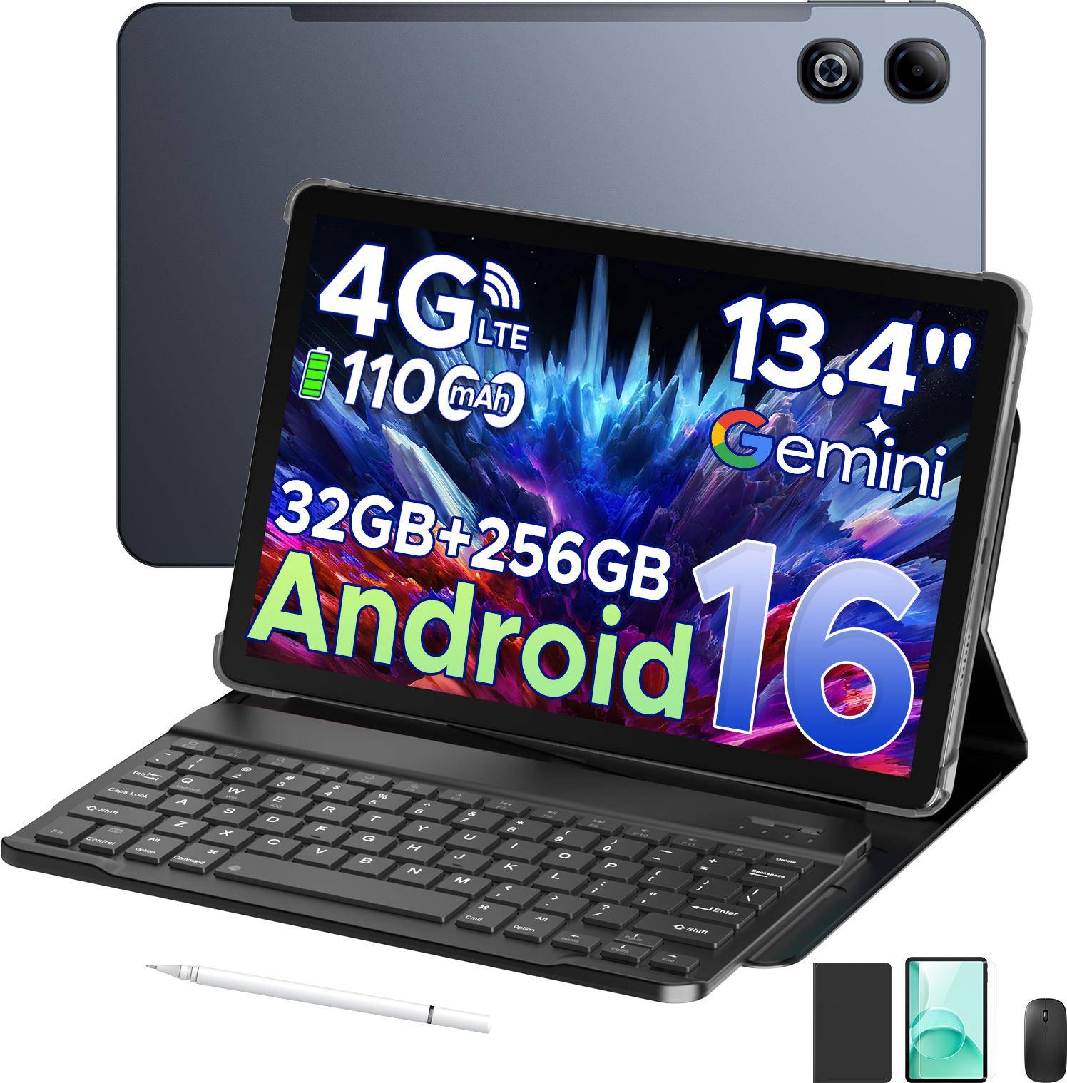 Tab G6 Max Android 16 Tablet 13.4 Inch
