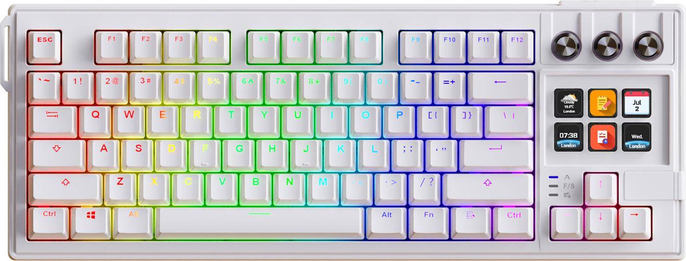 Clavier Mécanique 78 Touches RVB