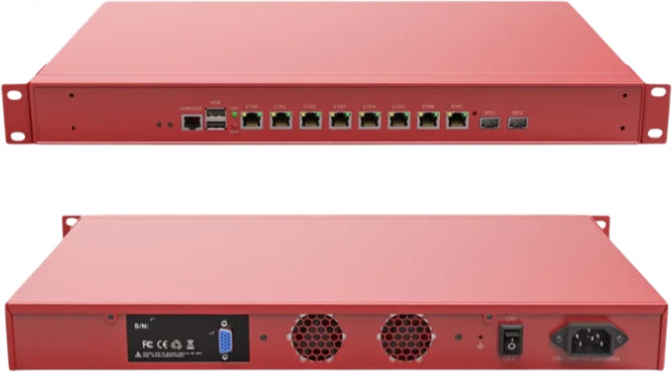 Mikrotik sfp+ IkuaiOS 1U Rackmount 3rd Gen Core Firewall Router