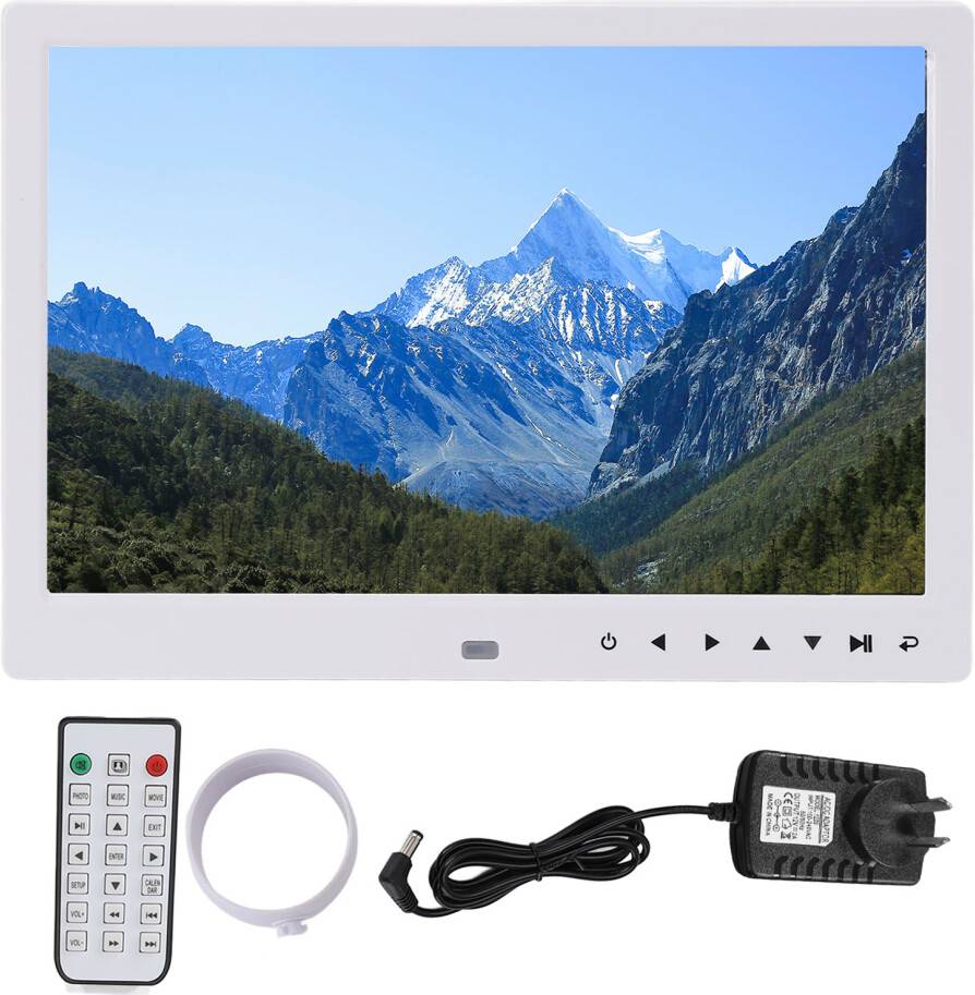 12in Digital Picture Frame USB HD Photo Video Player