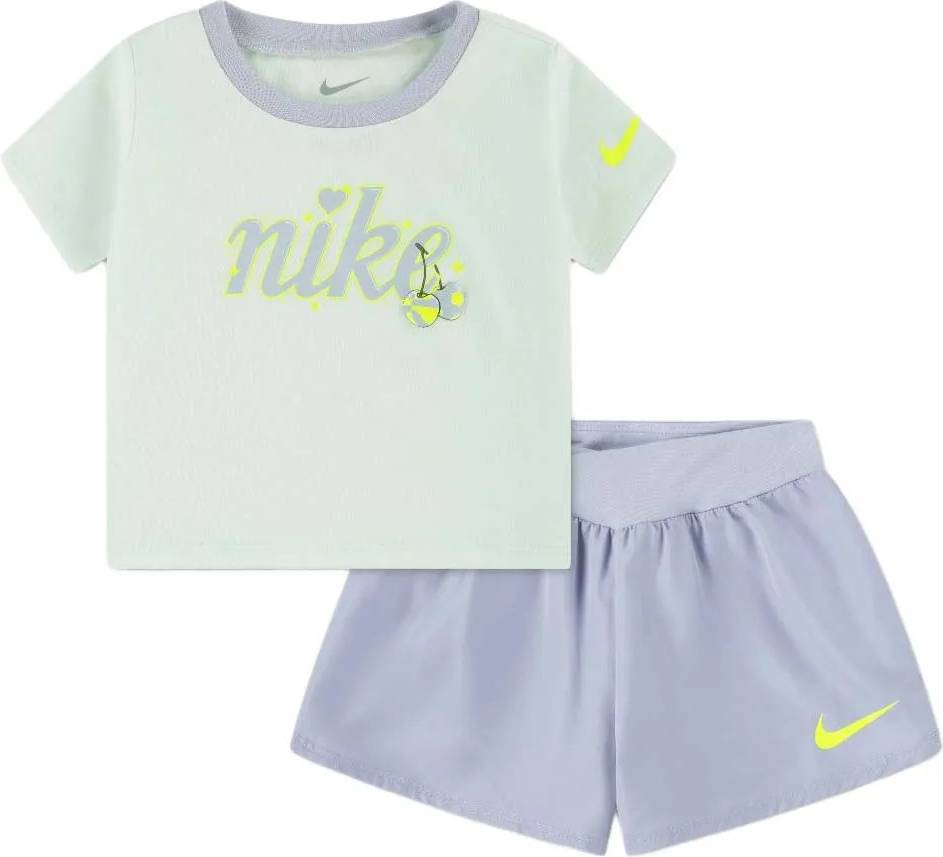 Nike Nkg Tee Crossover Short Set - Multi/Patterned