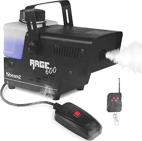BeamZ Rage600 Smoke Machine With Wireless Remote