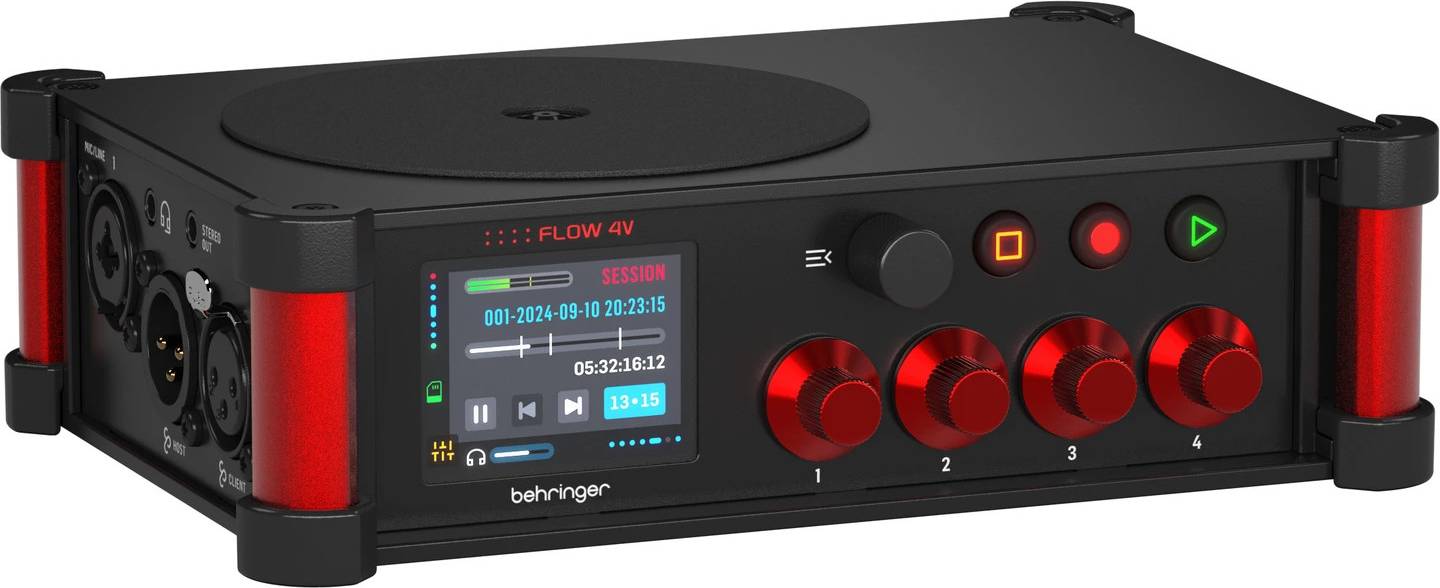 Behringer mixers Behringer Flow 4V Field Recorder