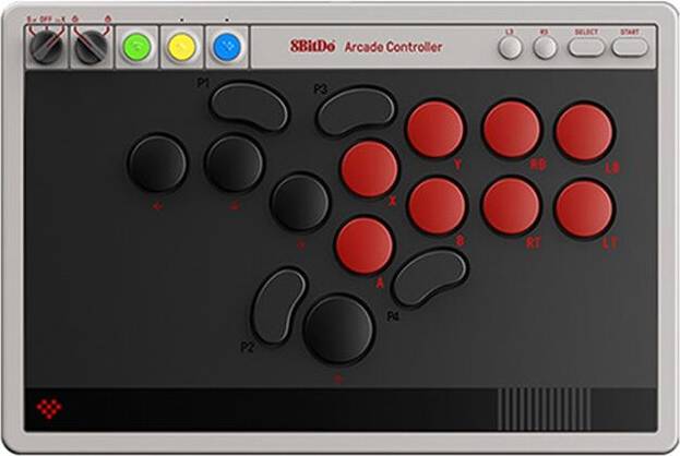 8Bitdo 8BitDo Arcade Controller Ultra-Thin All-Button Layout Wired