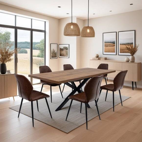 Panama Rectangular Extendable Dining Table