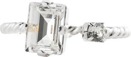 Diora Sormus Rhodium Crystal
