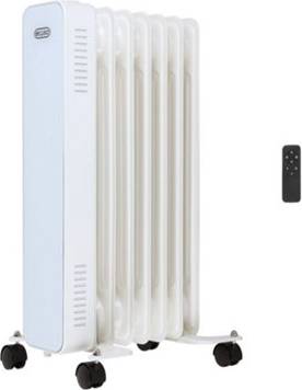Wifi oil filled radiator White 1500W Uk Plug In Oil Filled Smart Wifi Radiator