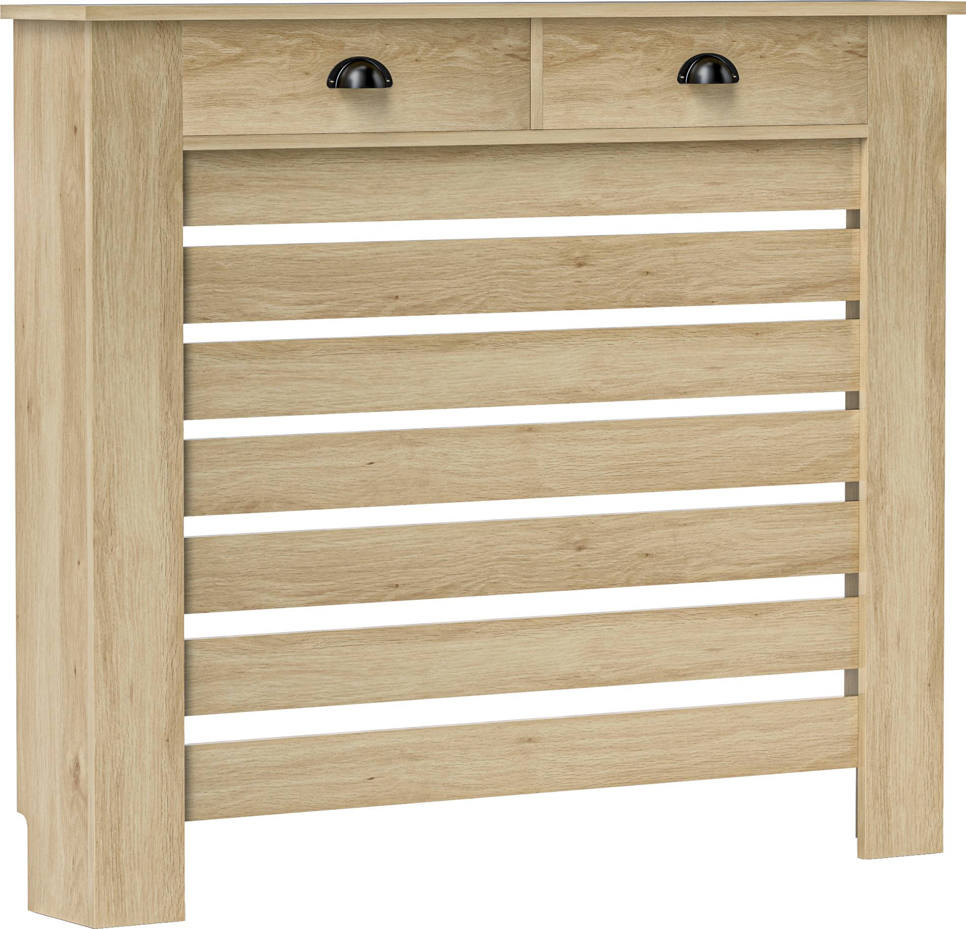 Homcom Radiator Cover 95.5H x 111Wcm Oak