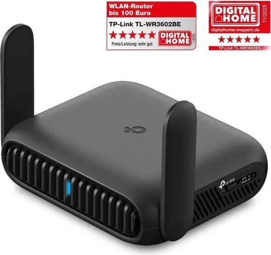 Wi fi 7 router TP-Link BE3600 Wi-Fi 7 Reise Router