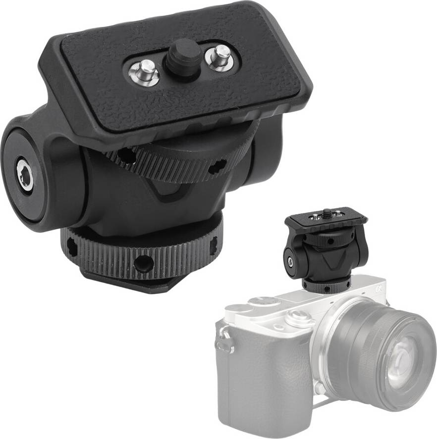 Camera Screen Holder Mount Adjustable 360 Degree Rotation Extension Bracket