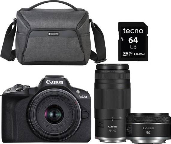 Canon EOS R50 Triple Lens Starter Kit
