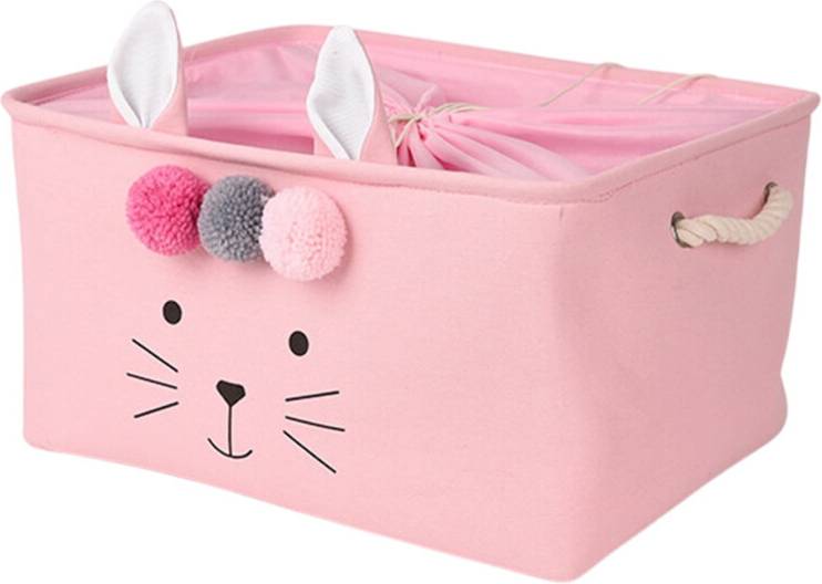 Rectangular Fabric Storage Bin Box