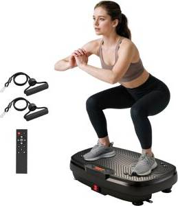 Sportnow Vibration Plate Exercise Machine 120 Speed Levels