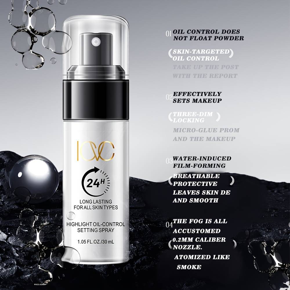 Temu Setting Spray Oil Control Long-Lasting Matte