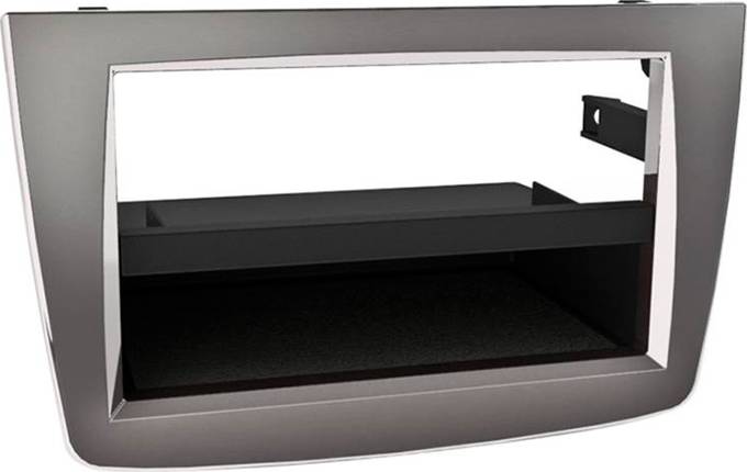 ACV 2-DIN Front Adapter Panel Alfa Romeo Mito Grey